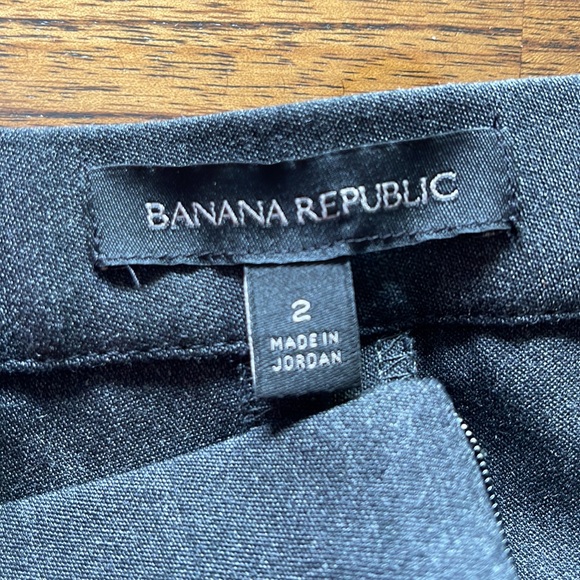 NWT Banana Republic Devon grey crop length pant size 2 - Picture 7 of 8